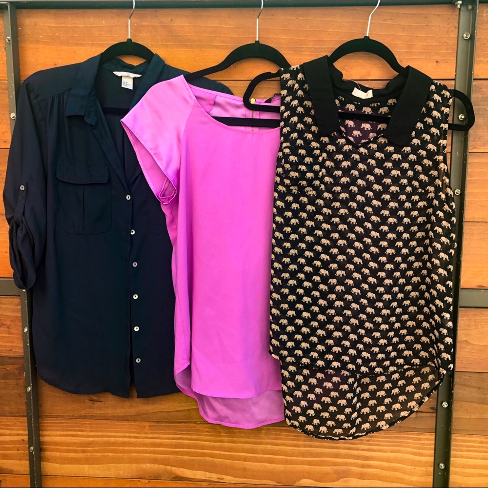 3 blouses 👚 bundle